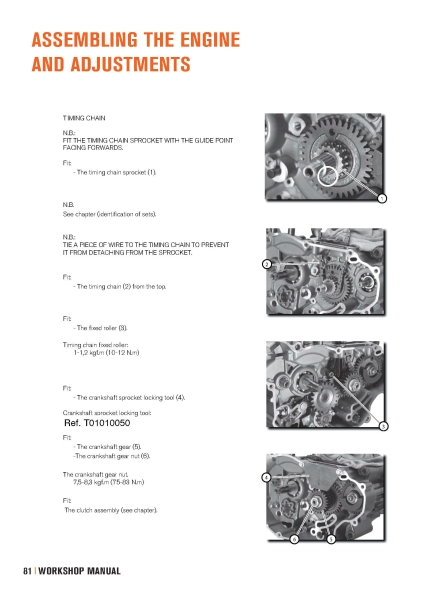 Werkstatt Handbuch Service Anleitung ZXE125 ZXM125 usw. Motor und Fahrwerk komplett